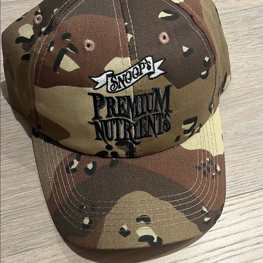 Snoop’s Premium Nutrients Camouflage Hat